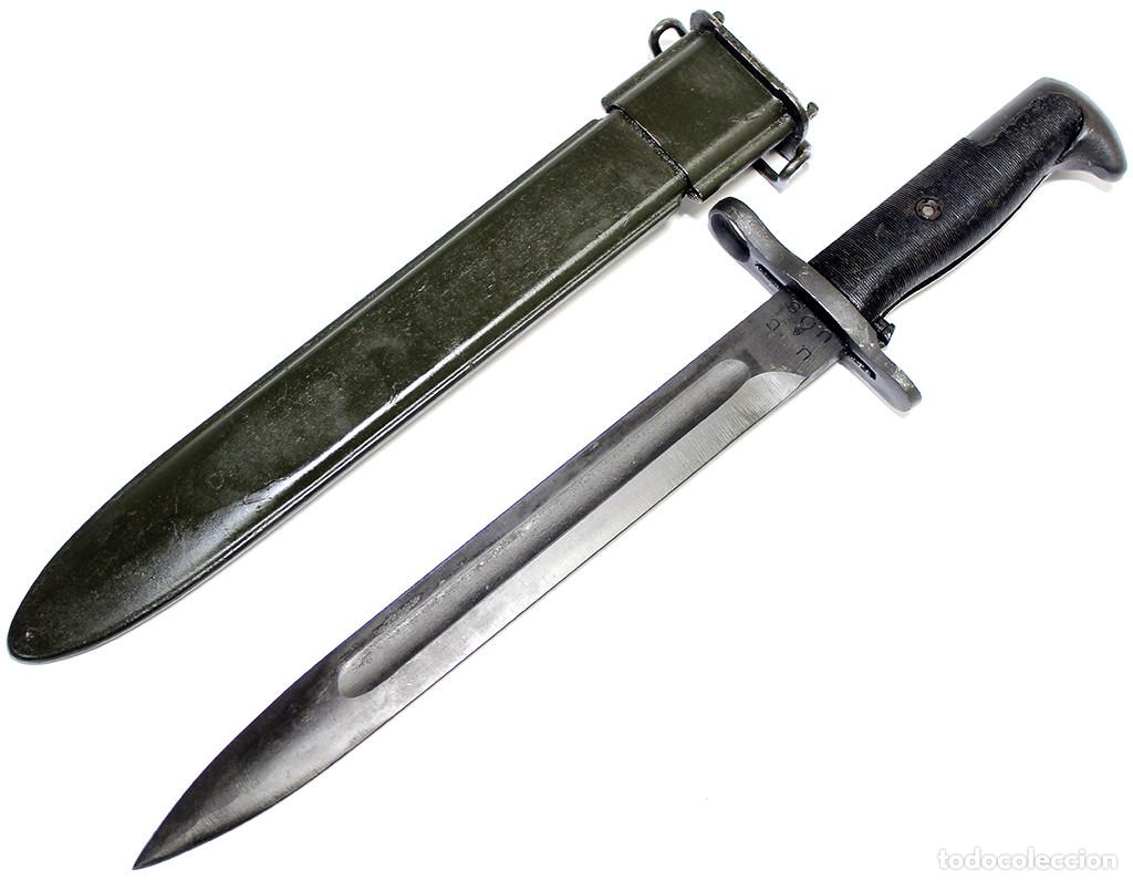 Militaria: Baioneta estadounidense M1 de 1943 para el fusil Garand