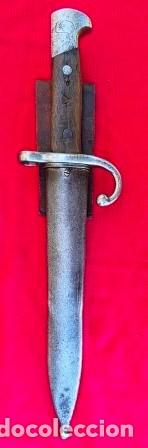 Militaria: Bayoneta producida en USA por Remington en 1897 para M&eacute;jico