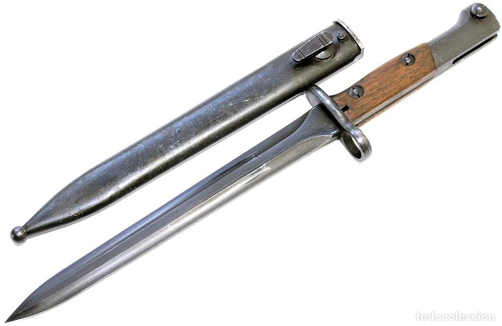 Militaria: Bajoneta egipcia de 1949 para el fusil FN SAFN