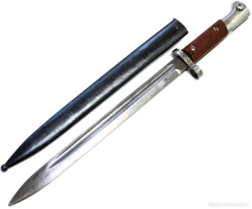 Militaria: Bajoneta checoslovaca M1924 para el fusil del sistema Mauser