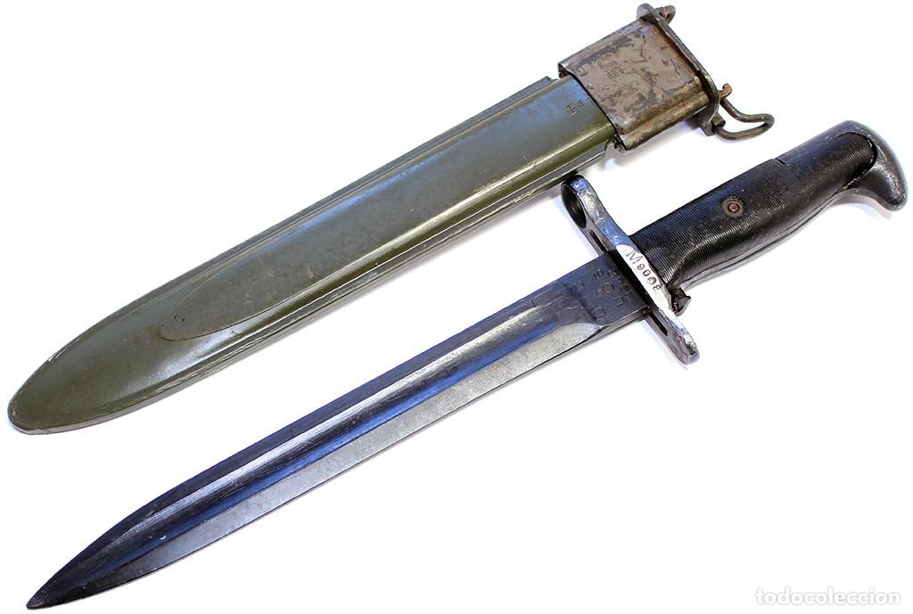 Militaria: Baioneta estadounidense M1 de 1943 para el fusil Garand 2