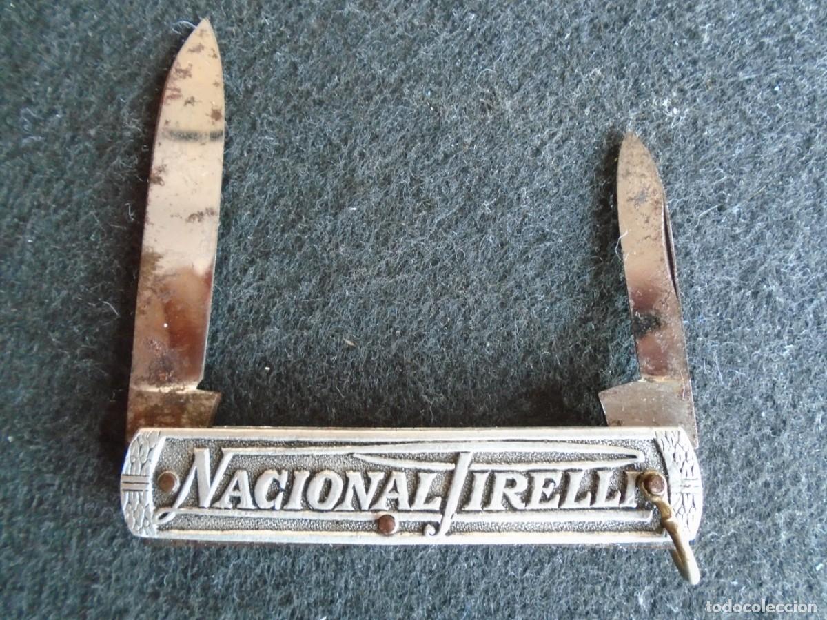 Militaria: (PUB-260505)ANTIGUA NAVAJA PUBLICITARIA,NACIONAL PIRELLI