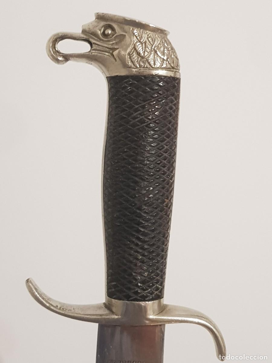 Militaria: Machete de Oficial de Infanter&iacute;a del Ej&eacute;rcito Espa&ntilde;ol en Cuba. 1891. Guarnici&oacute;n de alpaca