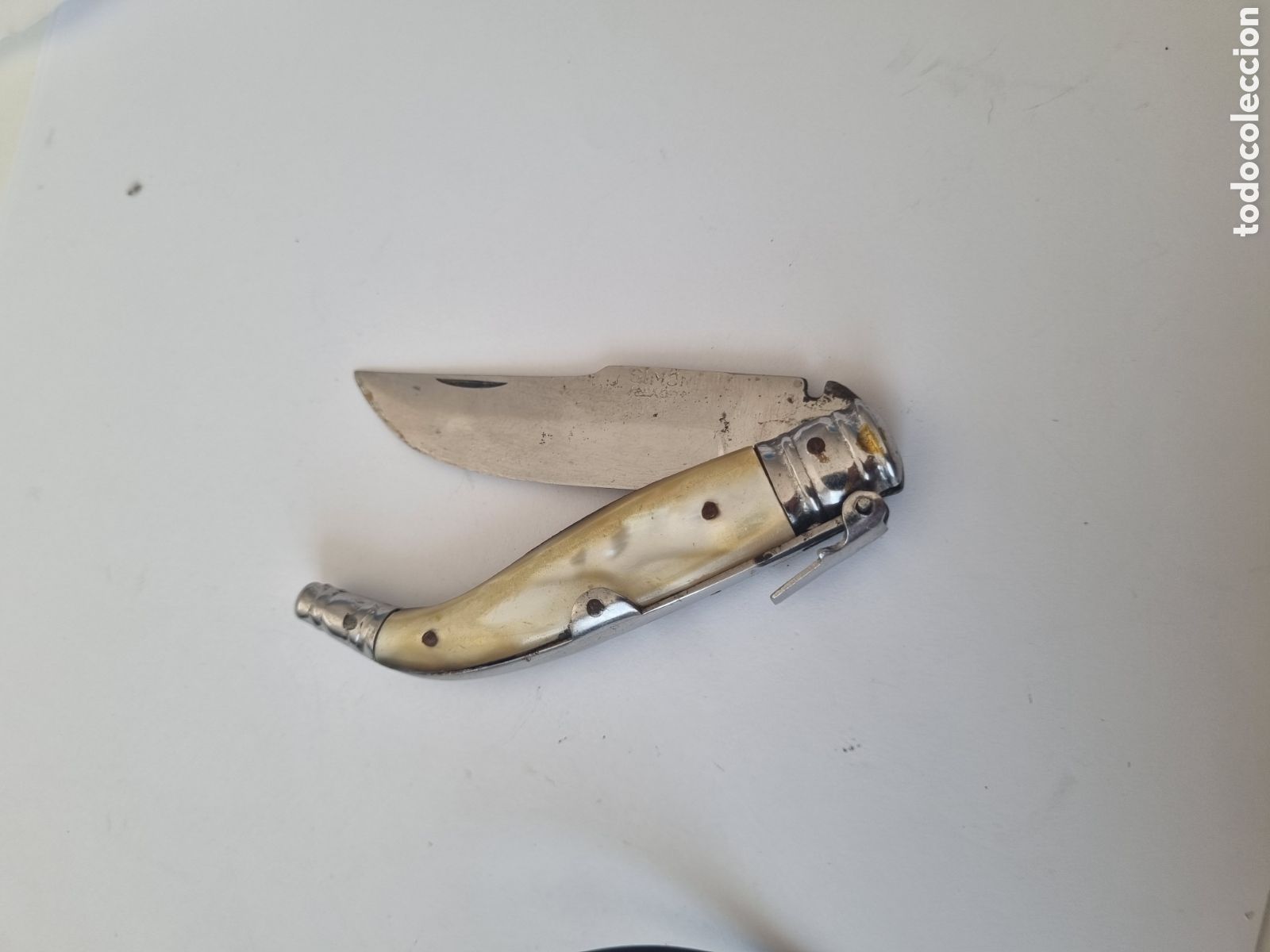Militaria: Navaja SIMON Albacete n&aacute;car