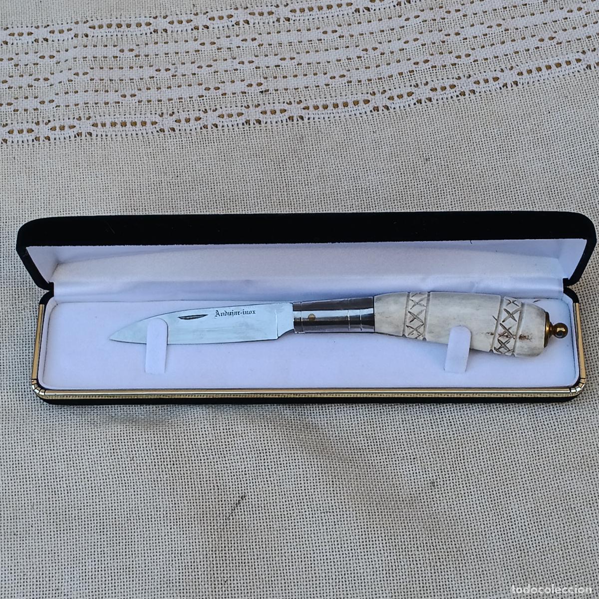 Militaria: NAVAJA DE COLECCION - MARCA ANDUJAR INOX. - - TOLEDO.