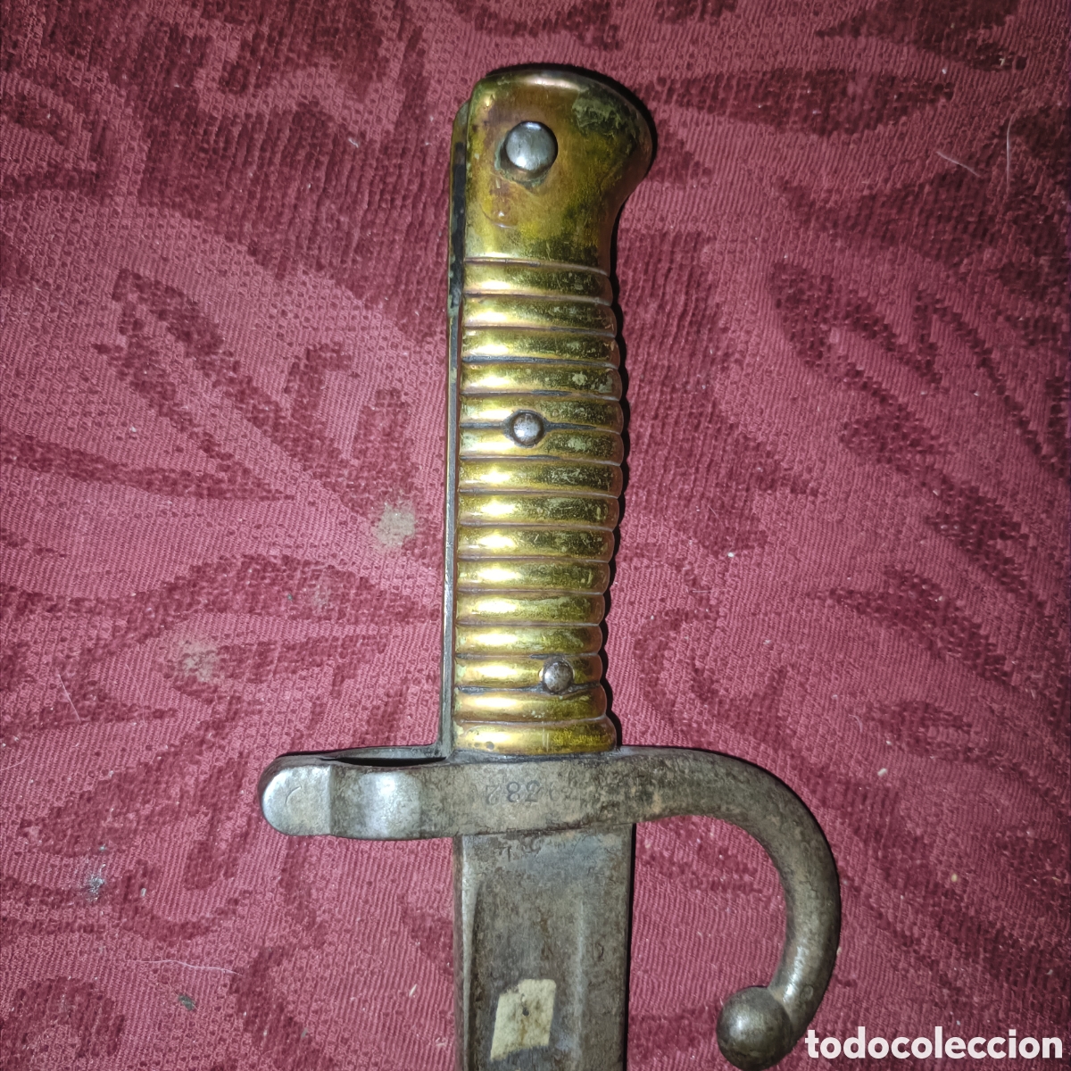 Militaria: Antigua bayoneta francesa del siglo 19