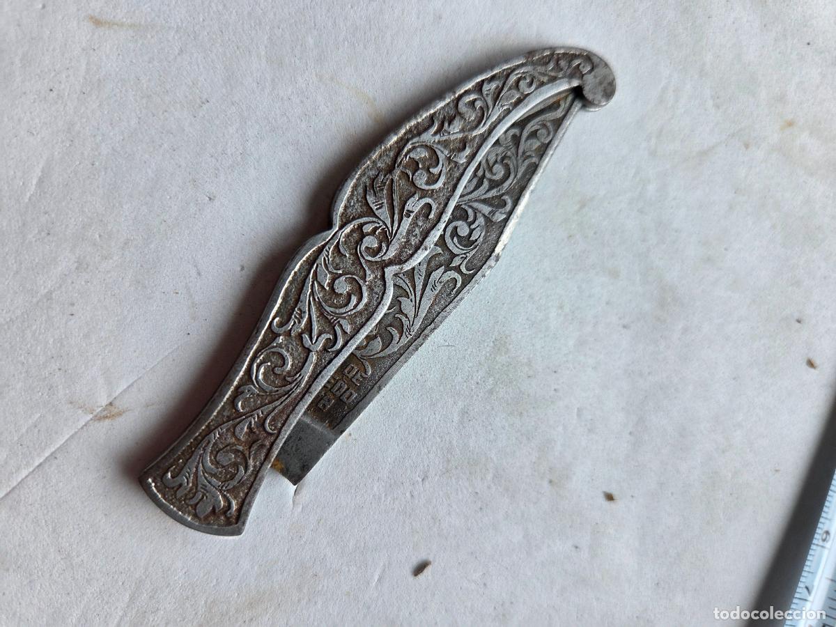 Militaria: NAVAJA FABRICA DE TOLEDO 1878
