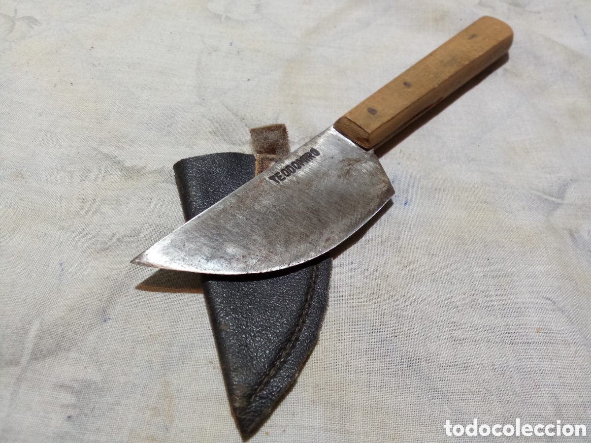 Militaria: BONITO PU&Ntilde;AL MARCADO TEODOMIRO CON FUNDA