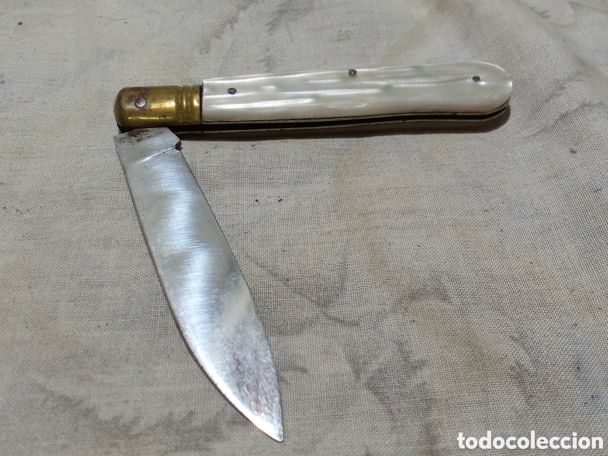 Militaria: BONITA Y PEQUE&Ntilde;A NAVAJA DE ALBACETE