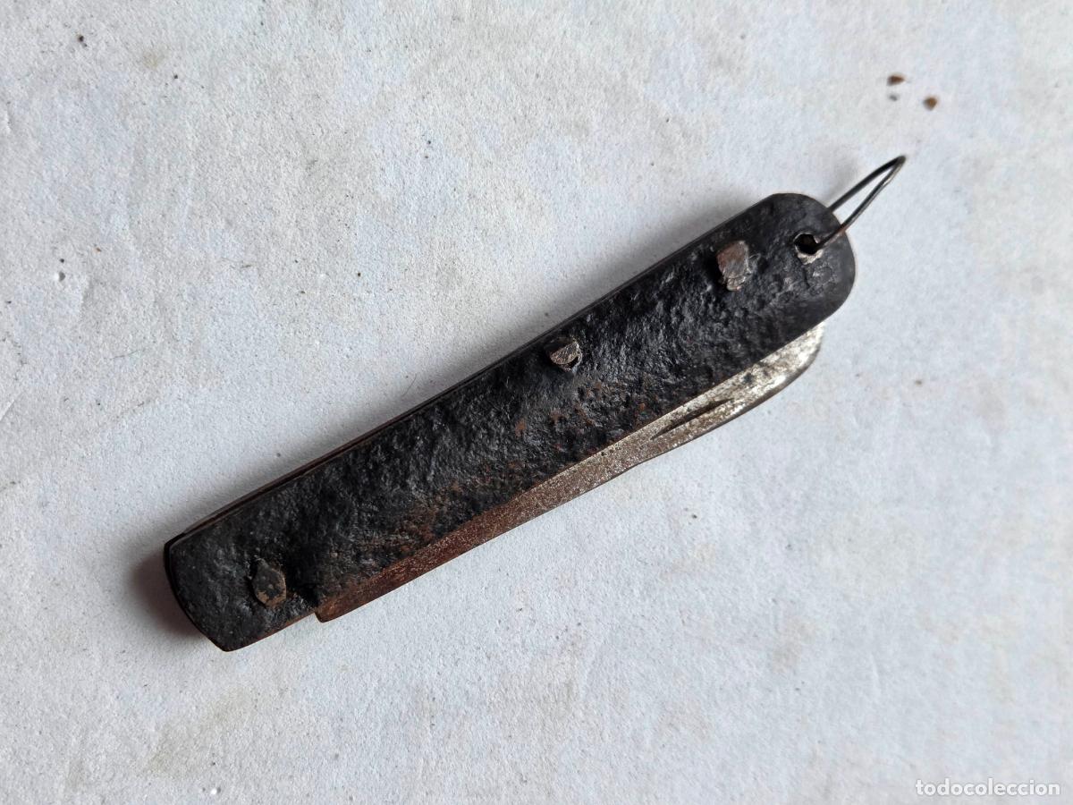 Militaria: NAVAJA FARA MUY ANTIGUA METAL