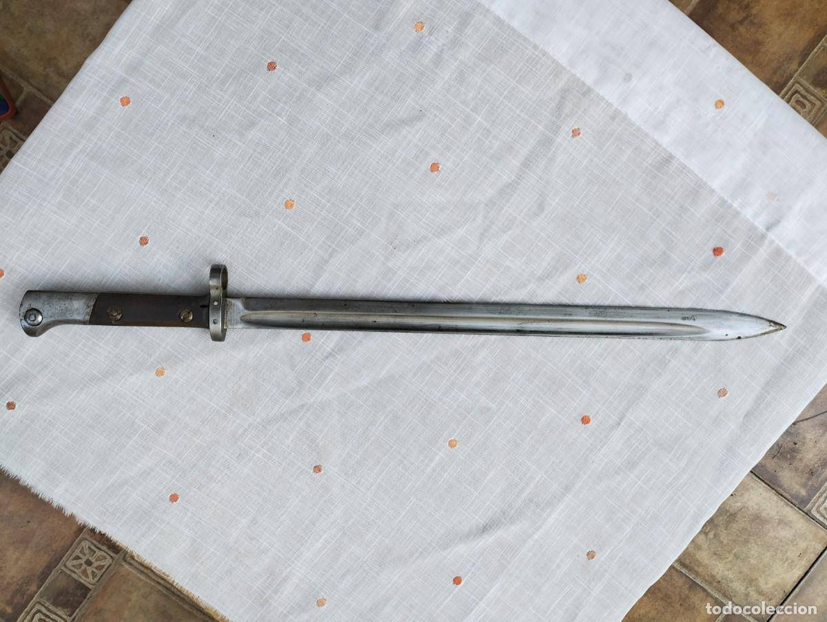 Militaria: bayoneta checa larga guerra civil