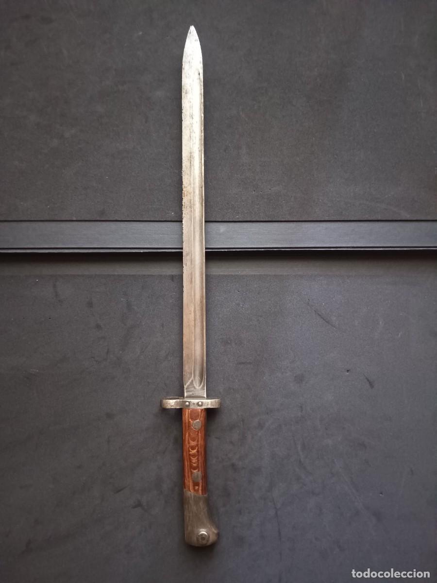 Militaria: Antigua bayoneta sueca