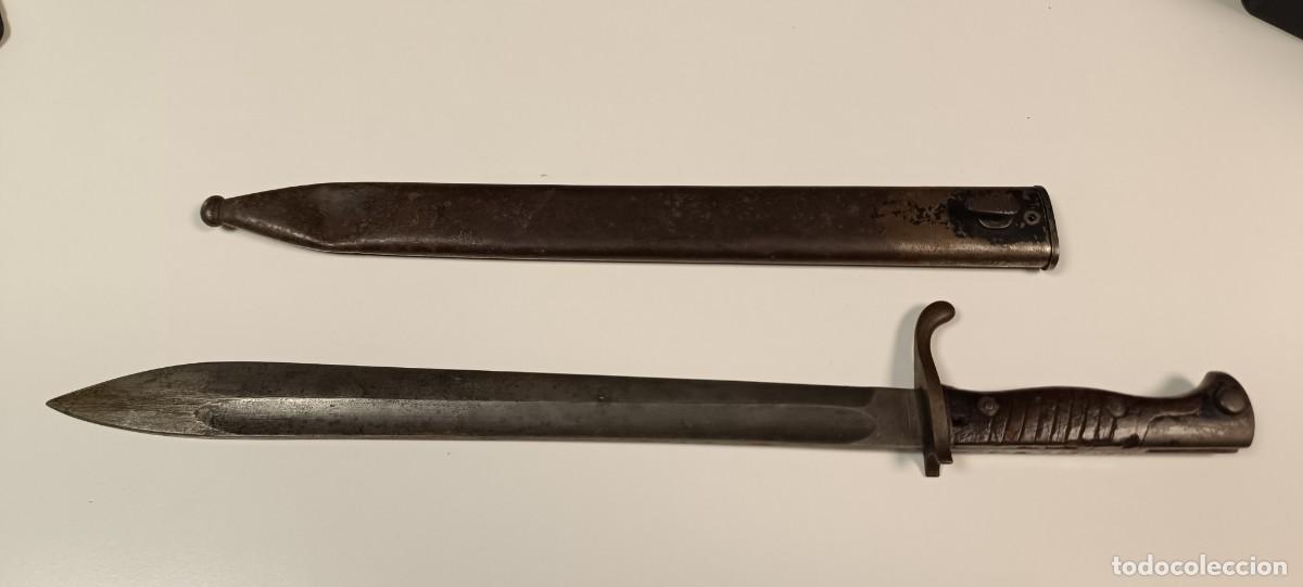 Militaria: Bayoneta M1898/05 para Mauser G98 Aleman I GUERRA MUNDIAL, 50 Cm