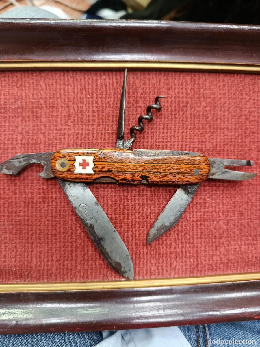 Militaria: Navaja suiza original, principios del siglo XX