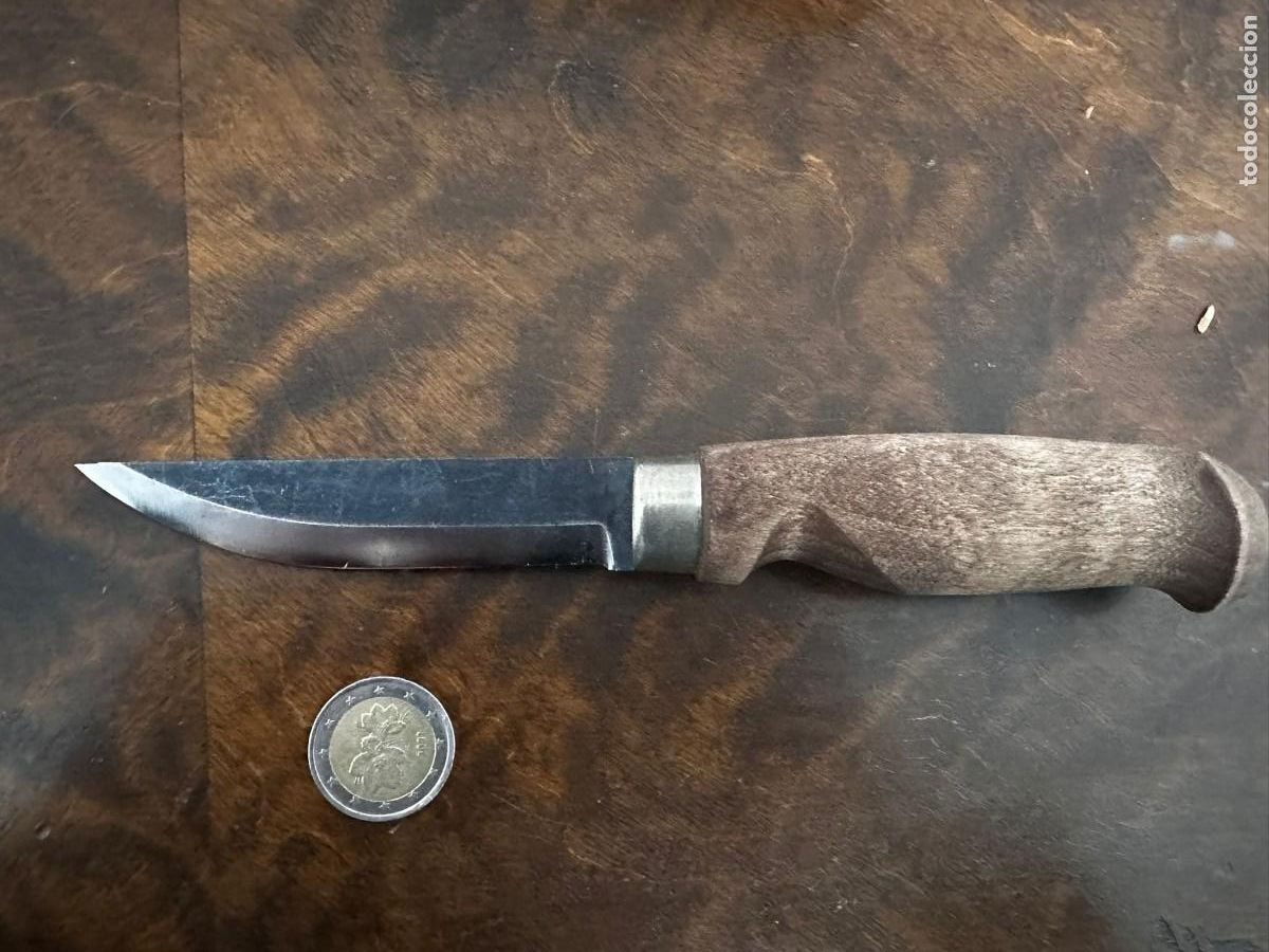 Militaria: AUT&Eacute;NTICO PUUKKO FINLAND&Eacute;S J. MARTTIINI (ROVANIEMI) - SERIADO - MANGO ERGON&Oacute;MICO - CON FUNDA ORIGINA