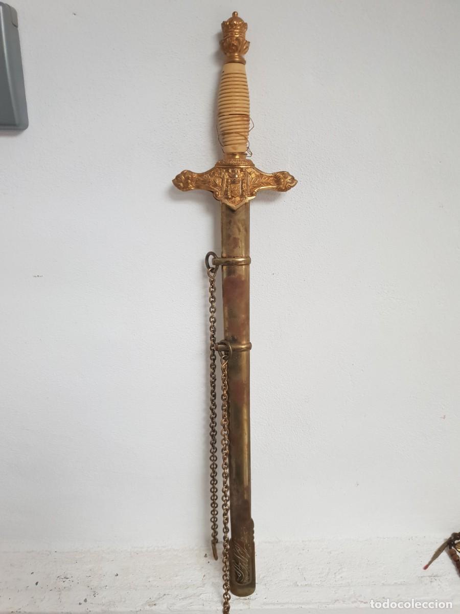 Militaria: Daga oficial ejercito tierra epoca Franco