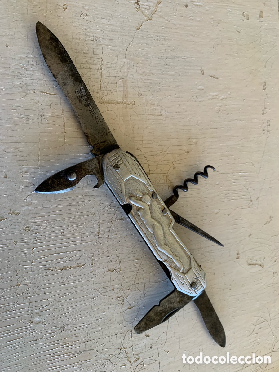 Militaria: Navajas lote de cuatro