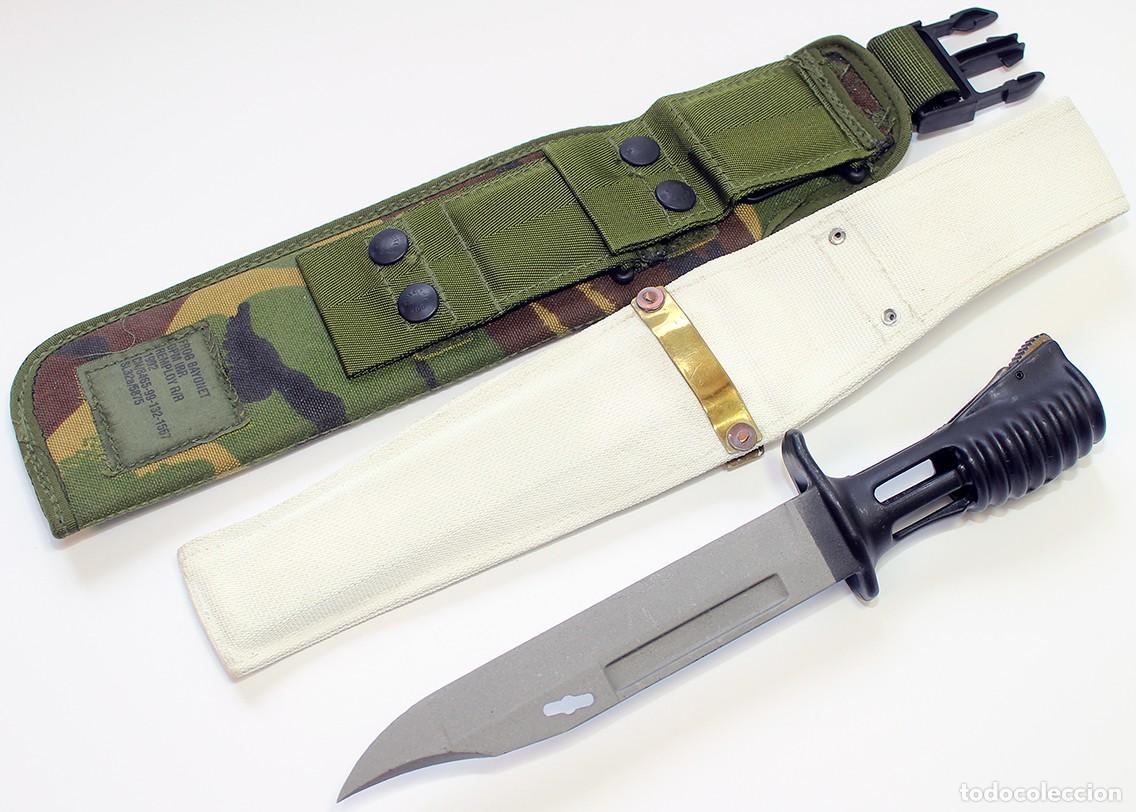 Militaria: Bayoneta brit&aacute;nica SA80 . Reino Unido N2