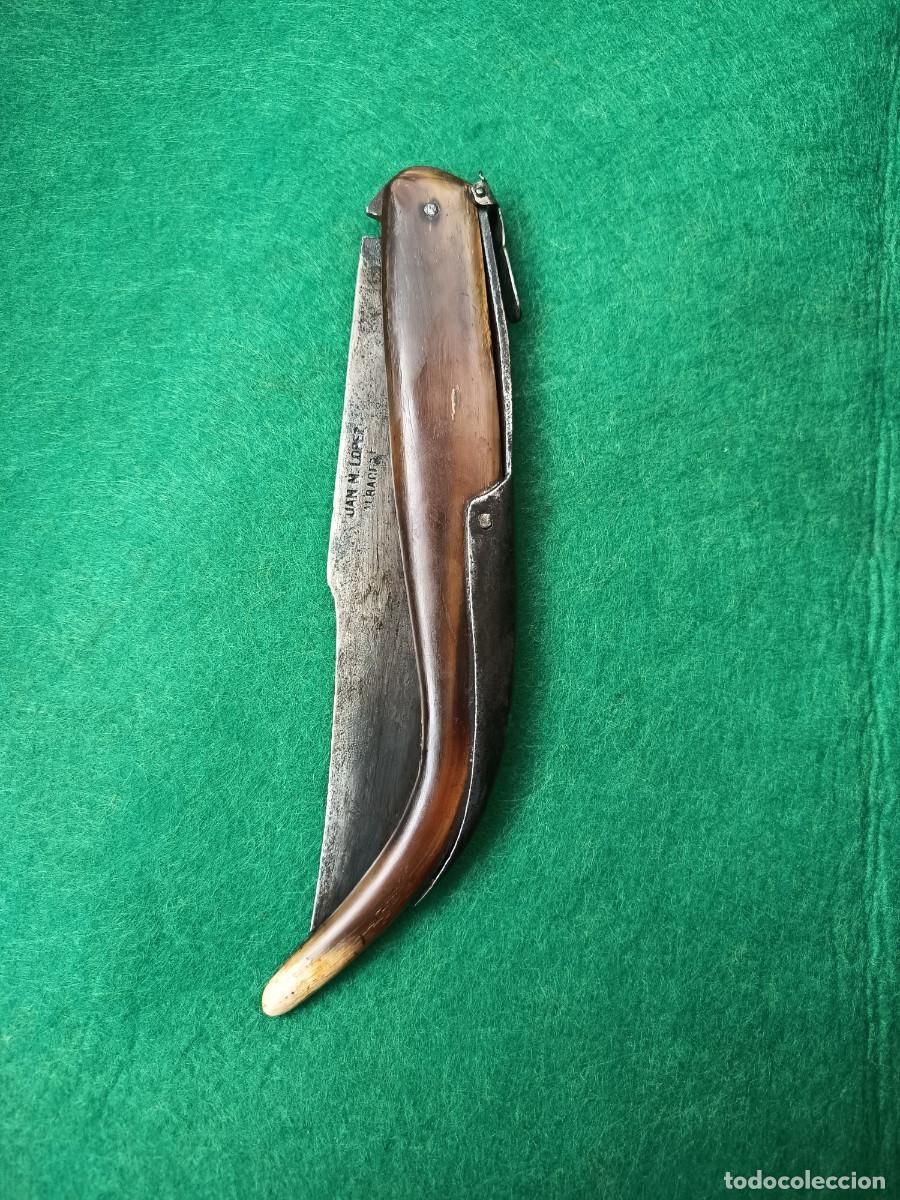 Militaria: Navaja de Albacete juan Miguel lopez