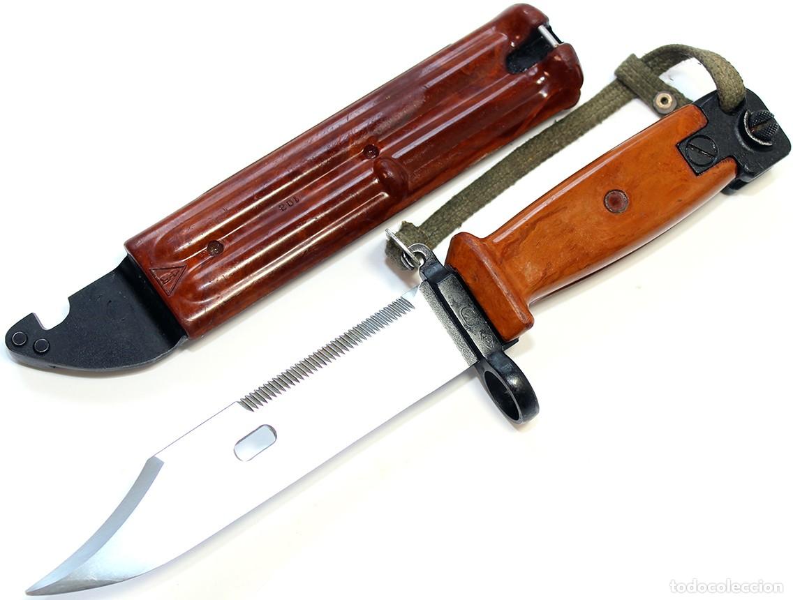 Militaria: Bajoneta sovi&eacute;tica 6x4 para los fusiles autom&aacute;ticos AKM y AK-74 (Izhevsk). 3