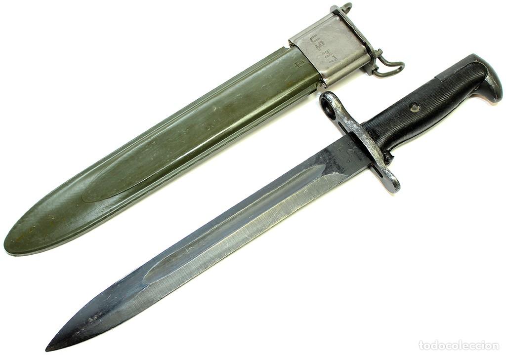 Militaria: Baioneta estadounidense M1 de 1943 para el fusil Garand AFH 4
