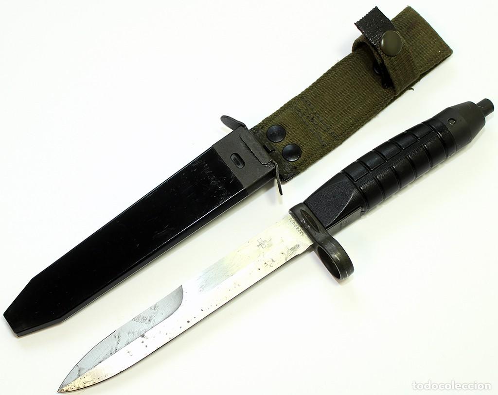 Militaria: Bayoneta sueca M1965 para fusil autom&aacute;tico AK 4. 12