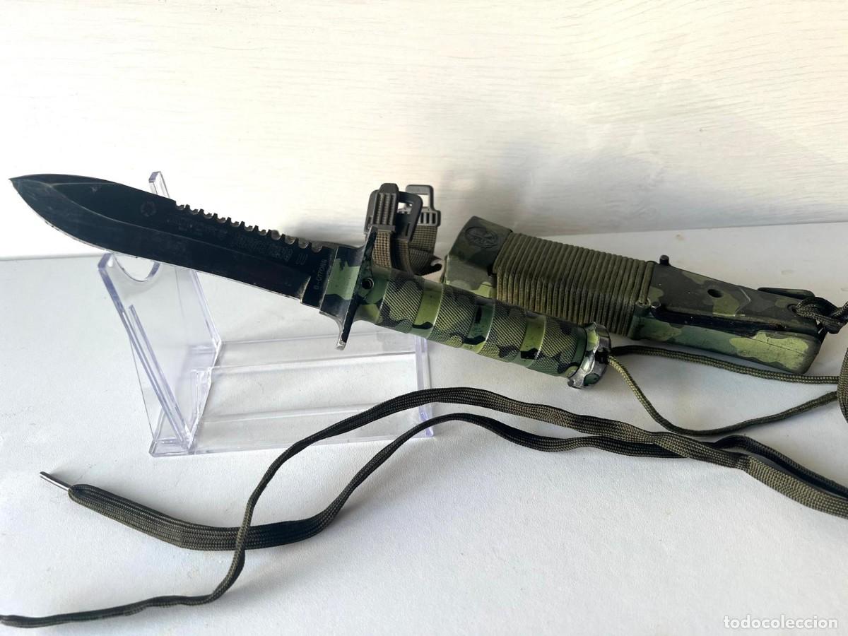 Militaria: cuchillo AITOR JUNGLE KING 11 CAMUFLAJE SEVATICO descatalogado
