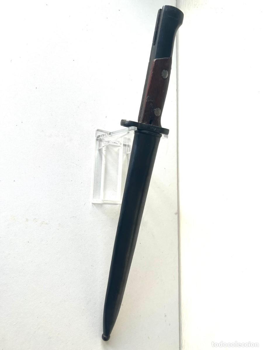 Militaria: antigua bayoneta modelo 1924