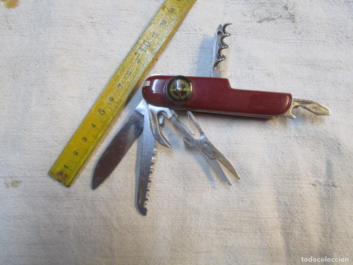 Militaria: NAVAJA MULTIUSOS DE &rdquo; ALBAINOX&rdquo; - 11 SERVICIOS, 1 ES UNA BR&Uacute;JULA 110GR, SIN USO PREVIO +