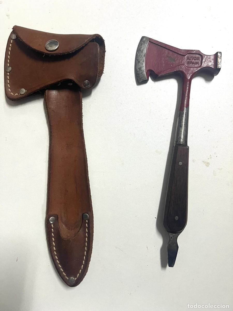 Militaria: hacha AITOR de la oje, falange