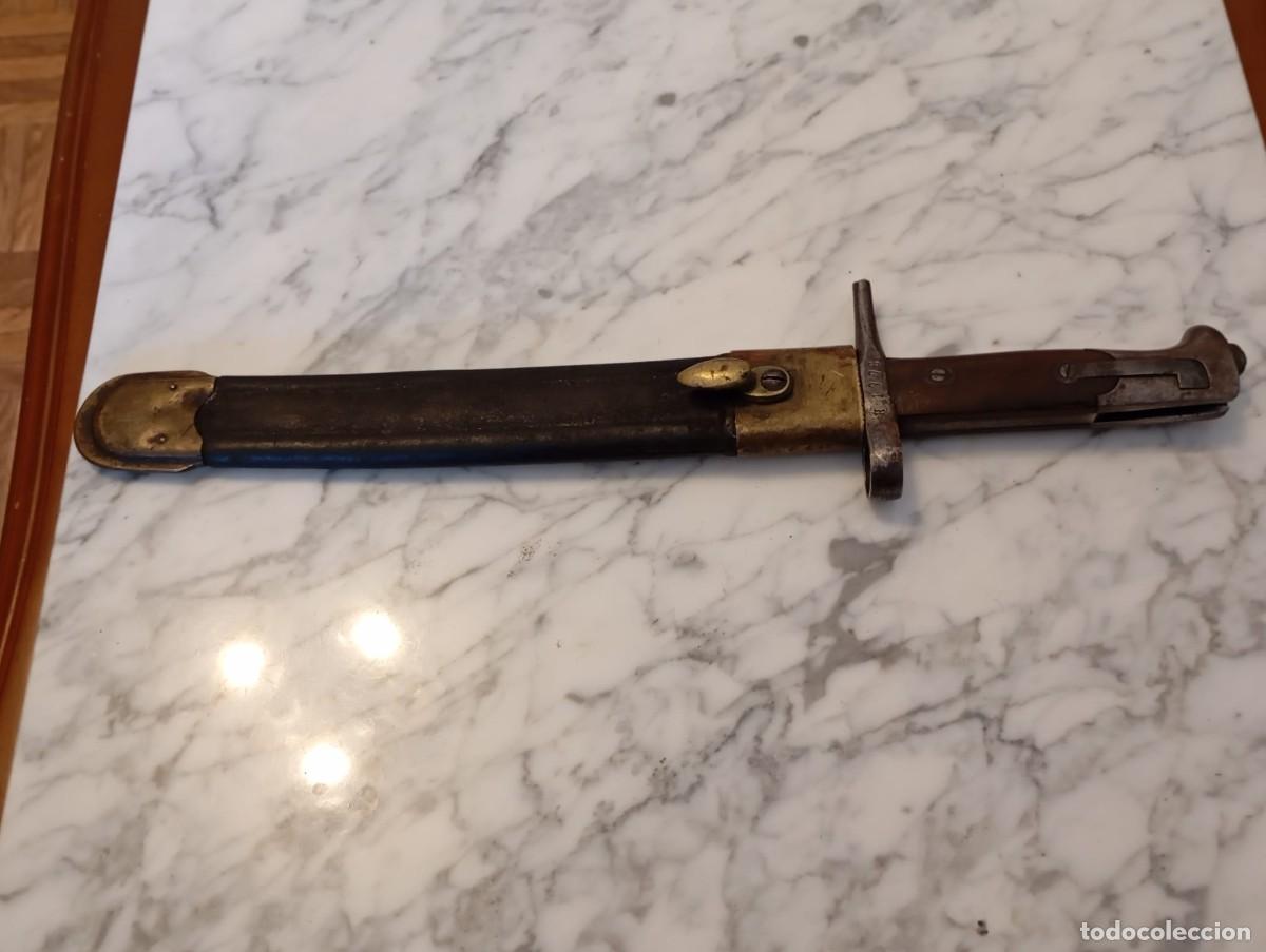 Military Antiques: Machete Bayoneta Italiana para fusil Carcano Vetterli