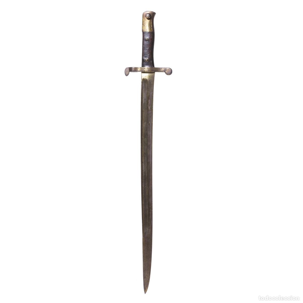 Militaria: Bayoneta de fusil - siglo XIX