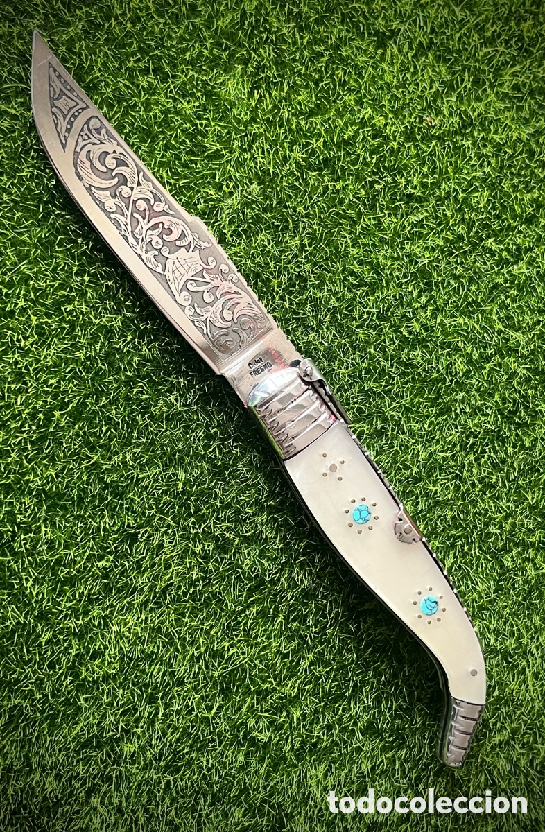 Militaria: Navaja Carlos del Fresno Santacruz de Mudela
