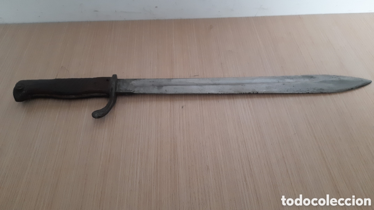 Militaria: cuchillo bayoneta alemana mod 1898 lengua de carnicero