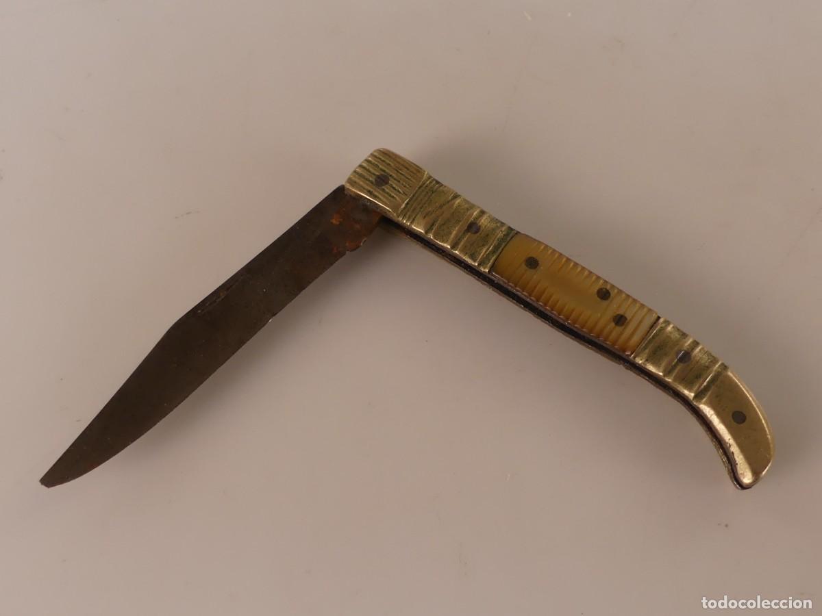 Militaria: ANTIGUA NAVAJA DE BOLSILLO OBJETO DE COLECCI&Oacute;N