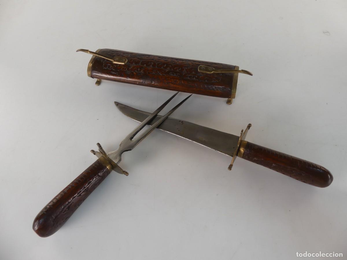 Militaria: BONITO JUEGO DE SERVIR CUCHILLO Y TENEDOR