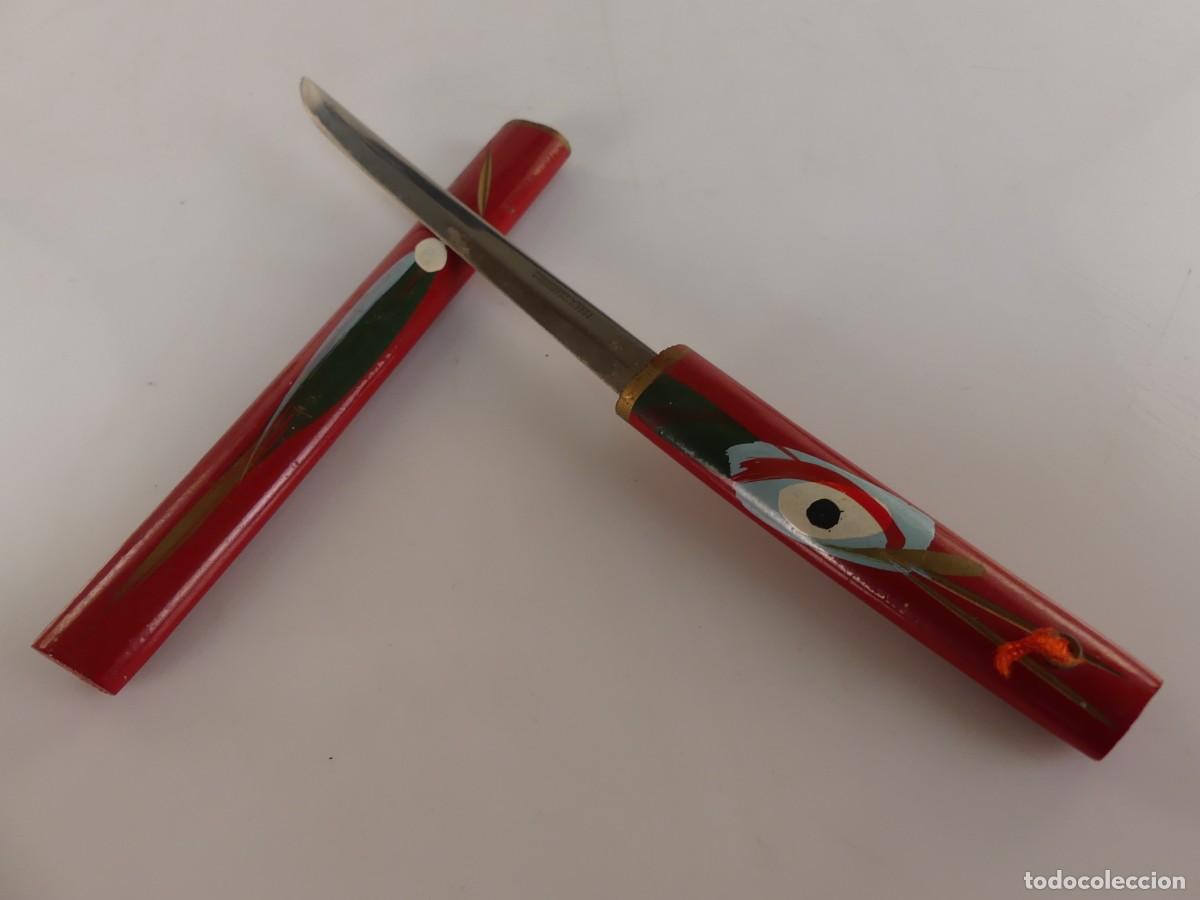 Militaria: CUCHILLO FORMA DE KATANA PEQUE&Ntilde;A JAPON OBJETO DE COLECCI&Oacute;N