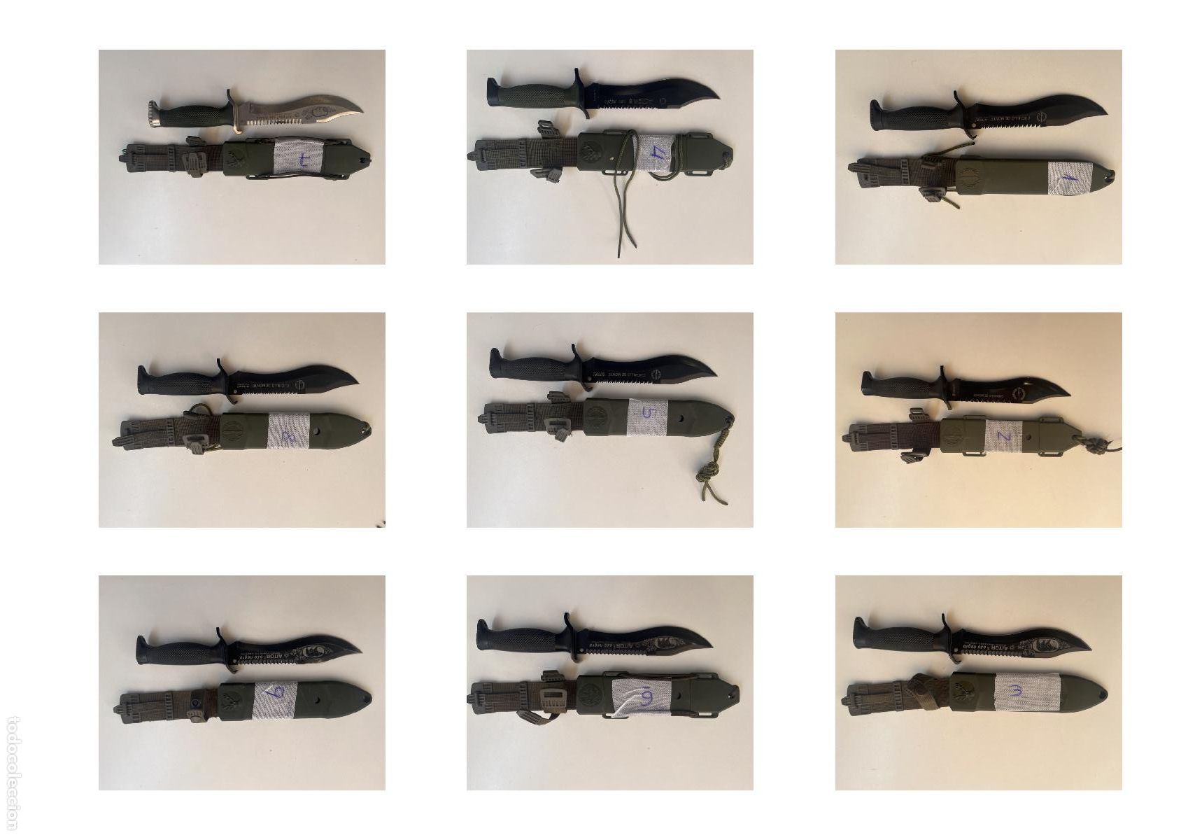 Militaria: Mejor colecci&oacute;n de cuchillos t&aacute;cticos, supervivencia e hist&oacute;ricos de Espa&ntilde;a