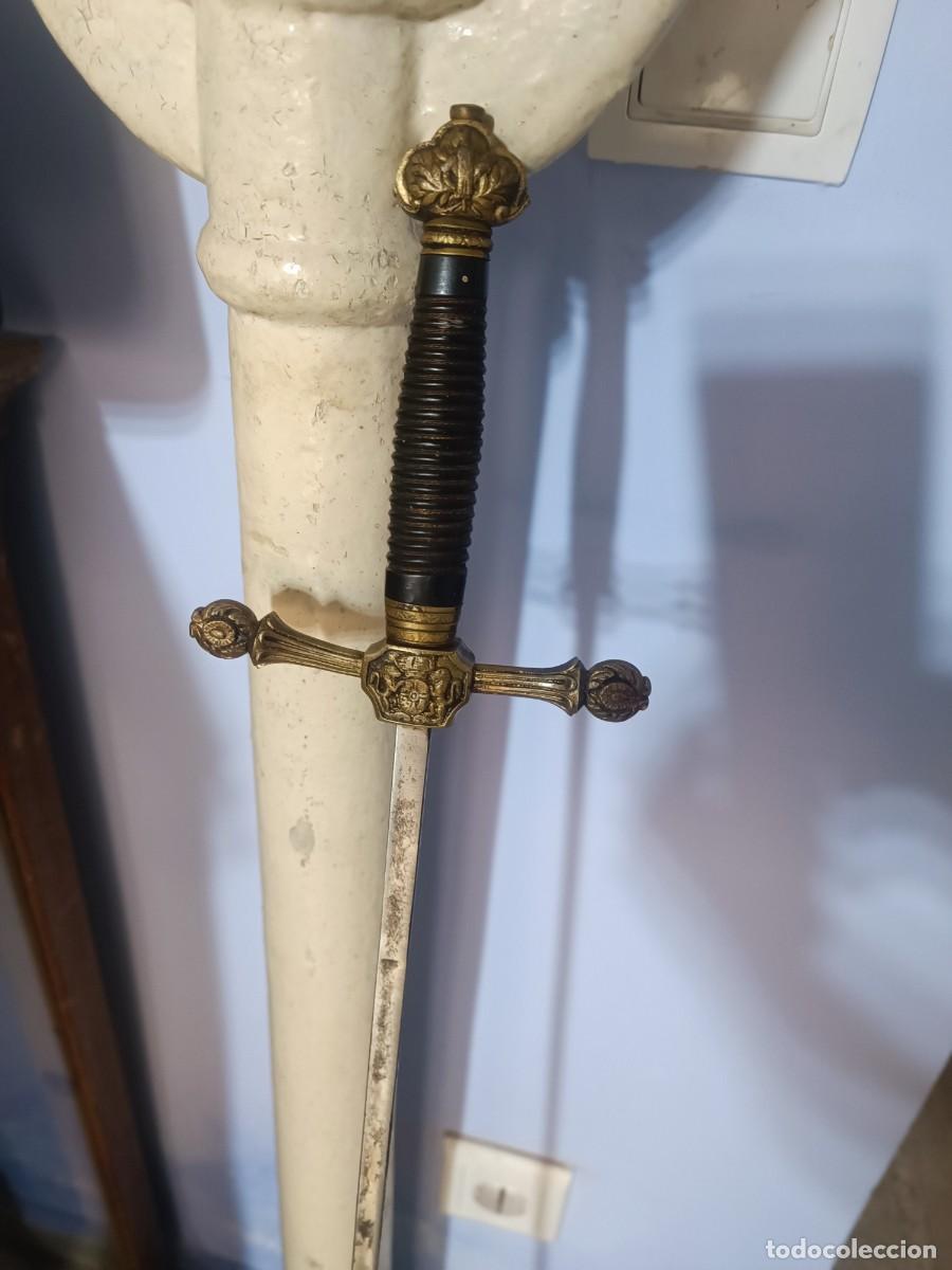 Militaria: Espad&iacute;n antiguo 90cm