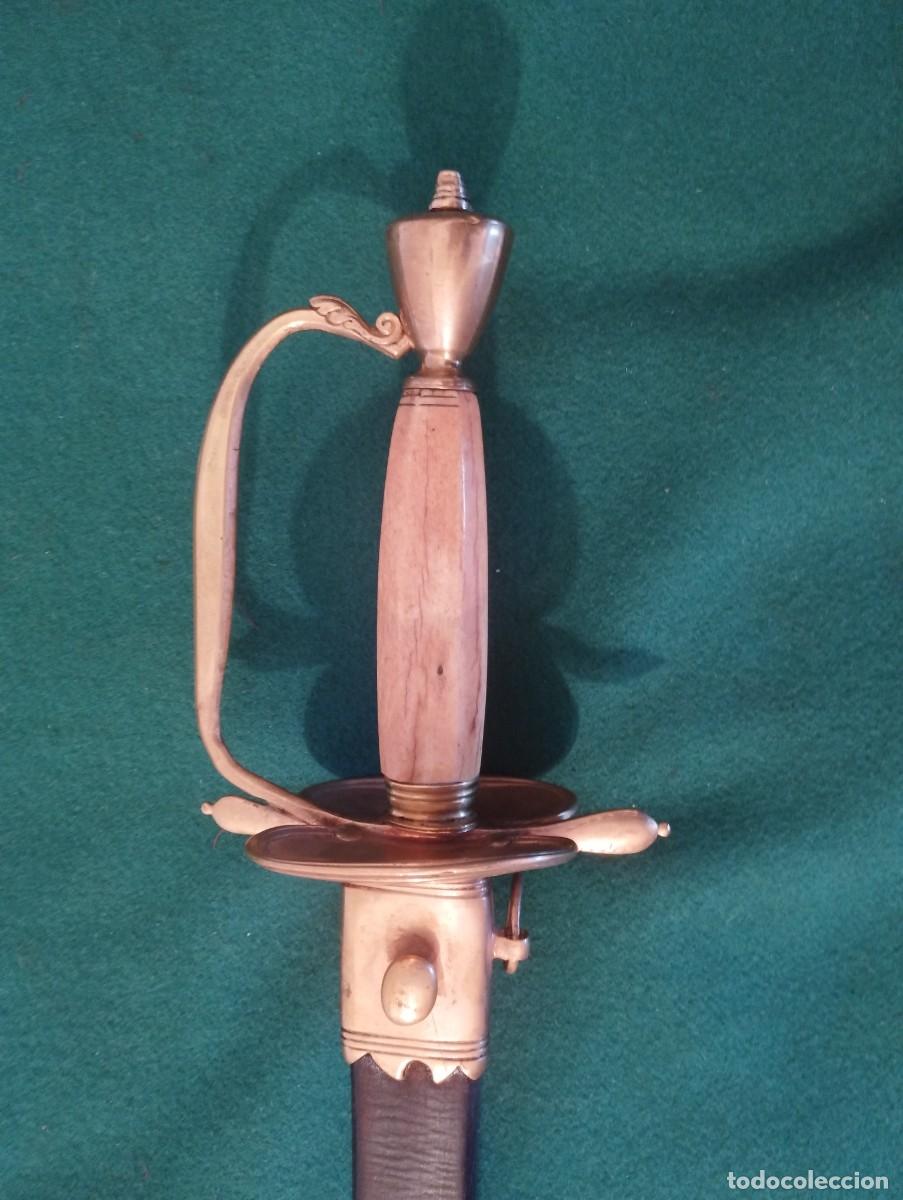 Militaria: Espada de oficial de infanter&iacute;a inglesa, modelo 1786.