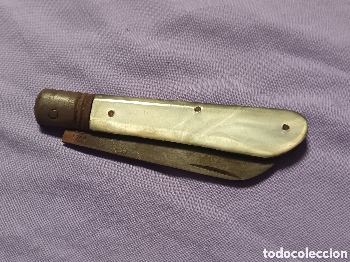 Militaria: ANTIGUA NAVAJA FRUTERA ESOA&Ntilde;OLA, SANCHEZ