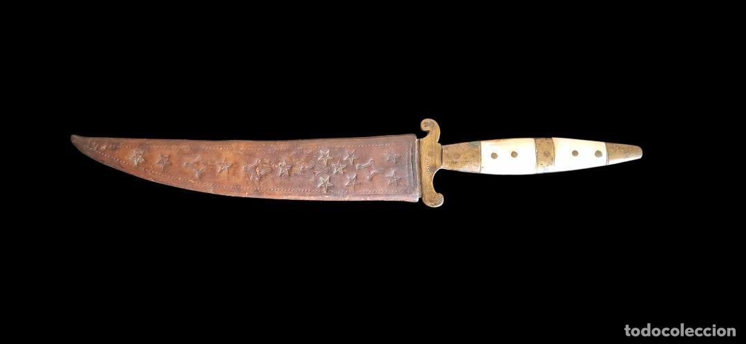 Militaria: (NA-260505)CUCHILLO ARAGONES SASTAGUINO DE SASTAGO (ZARAGOZA)CON FUNDA