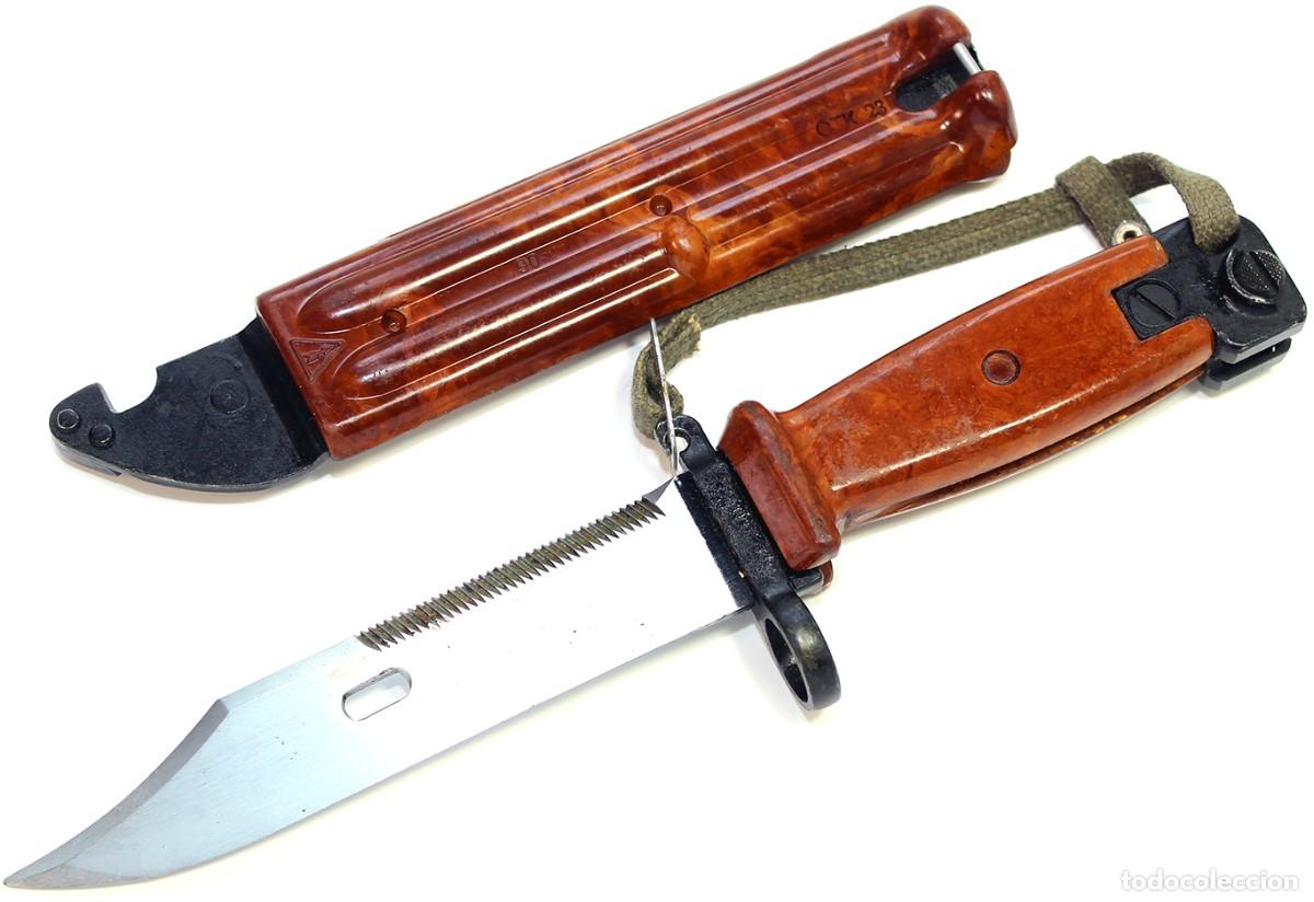 Militaria: Bayoneta sovi&eacute;tica 6x4 para los fusiles autom&aacute;ticos AKM y AK-74 (Izhevsk)4