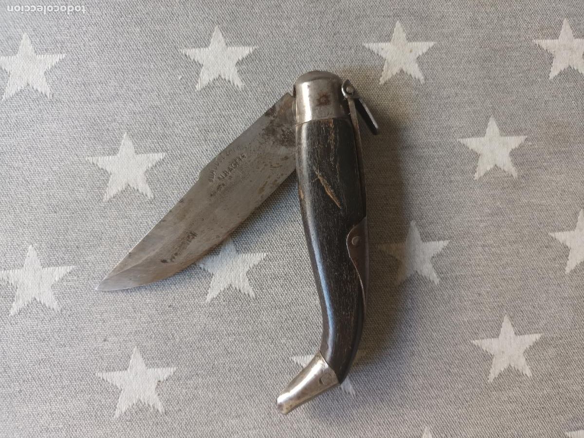 Militaria: NAVAJA ALBACETE MARCA ARTESANO VDA JOSE ZAFRILLA