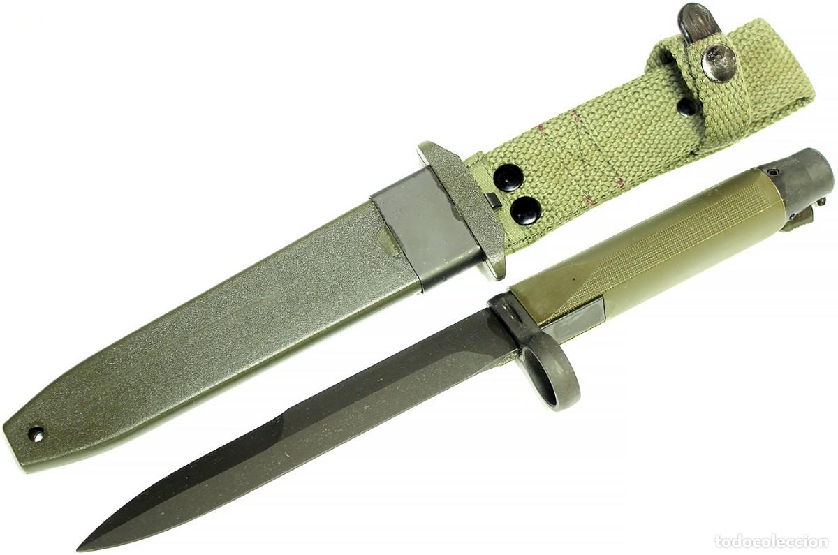 Militaria: Bayoneta griega para fusil autom&aacute;tico G3 EBO (Hellenic Arms Industries) 1