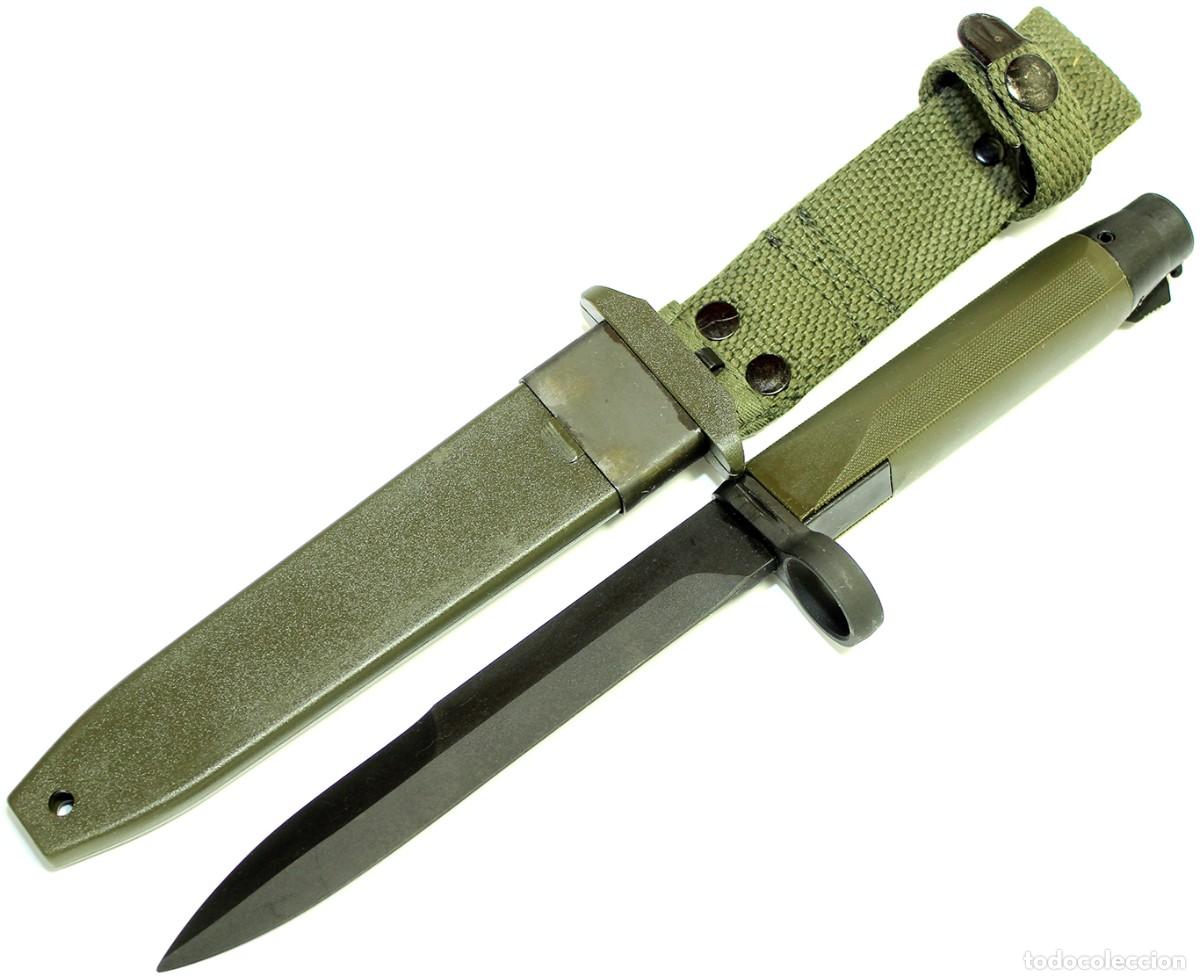 Militaria: Bayoneta griega para fusil autom&aacute;tico G3 EBO (Hellenic Arms Industries) 1