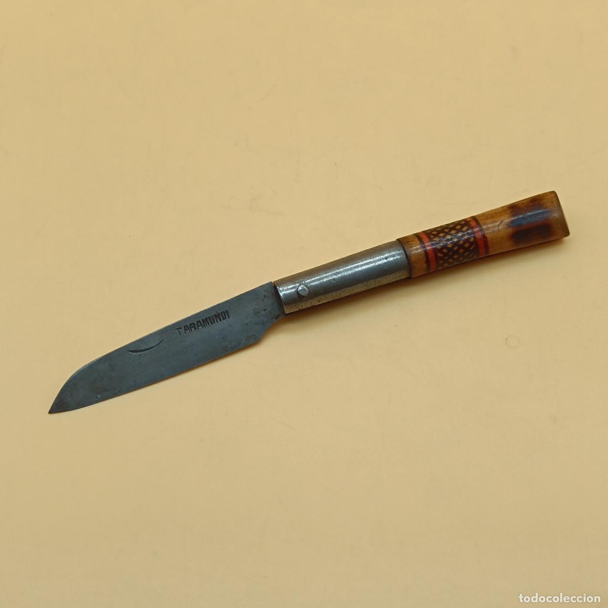 Militaria: NAVAJA TARAMUNDI. 16,5 CM APROXIMADAMENTE. USADA BUEN ESTADO.