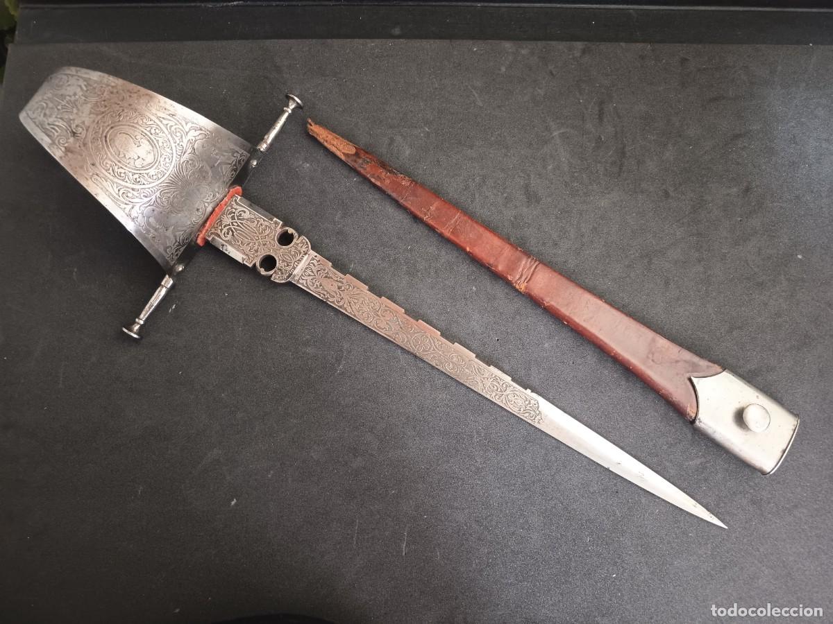 Militaria: Daga de mano izquierda Toledo