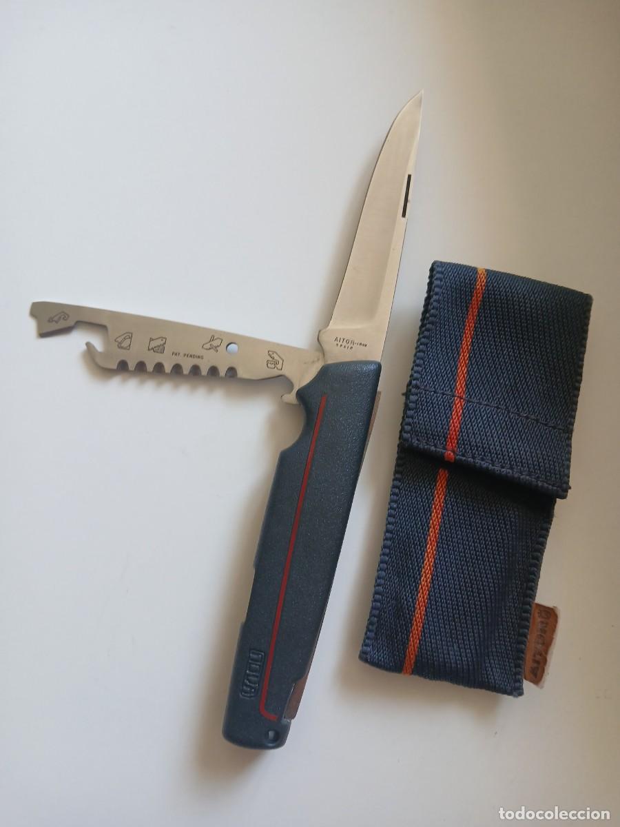 Militaria: Navaja aitor nova con funda