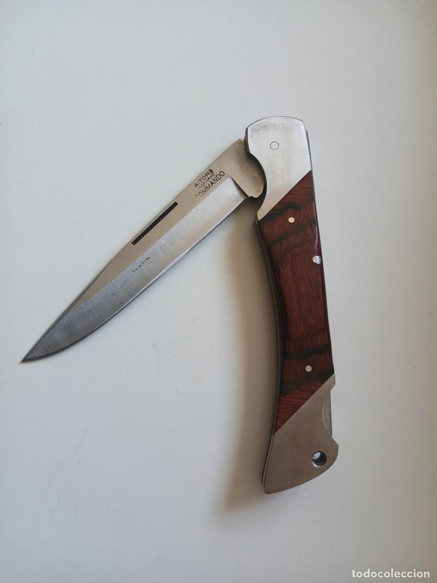 Militaria: NAVAJA AITOR COMMANDO LUX CUCHILLO CAZA MILITAR TACTICA MONTE FUNDA